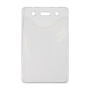 Cardholder ID Clear Plastic 